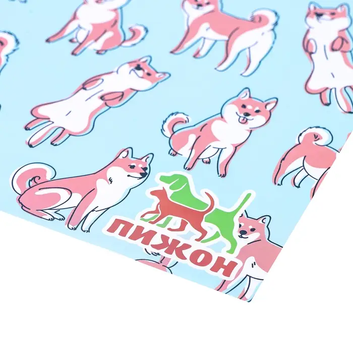 Коврик под миску  Коврик под миску "Пижон" 43 х 28 см "Довольный пёс"