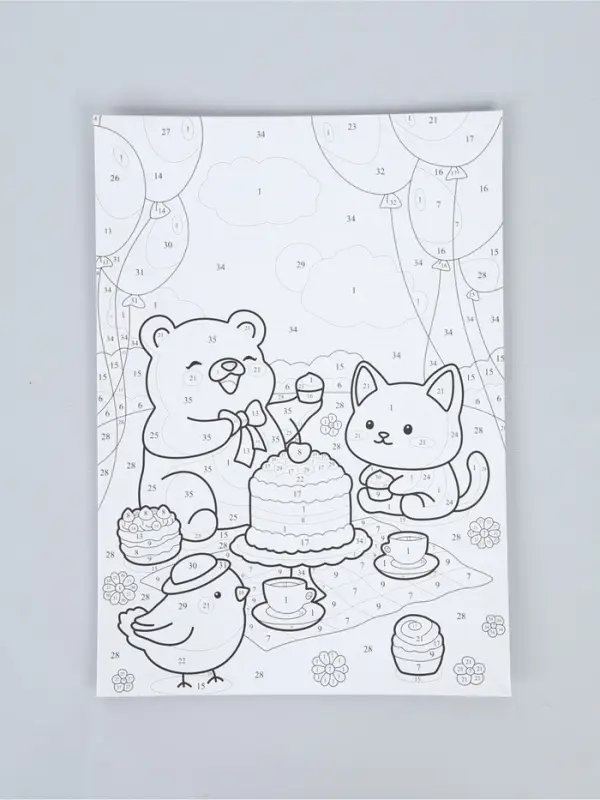 Картина по номерам &laquo;Праздничный пикник&raquo;, 20&times;30 см