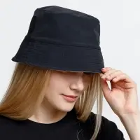Панама Nylon двусторонняя, черная с хаки, размер M/L