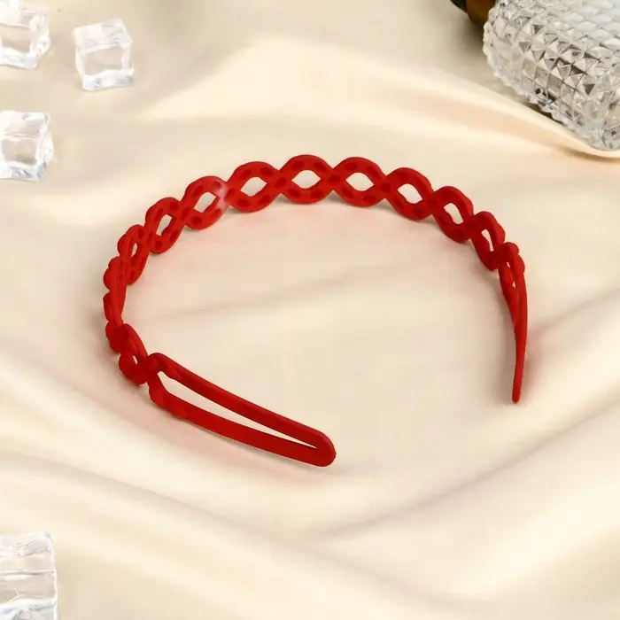 Ободок для волос «Малена», зиг заг, 1.7 см, МИКС Ободок для волос «Малена», зиг заг, 1.7 см, МИКС