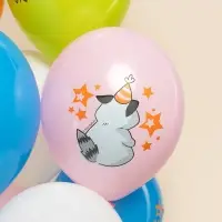 Воздушные шары латексные 12" «Енотики», 25 шт. Воздушные шары латексные 12" «Енотики», 25 шт.