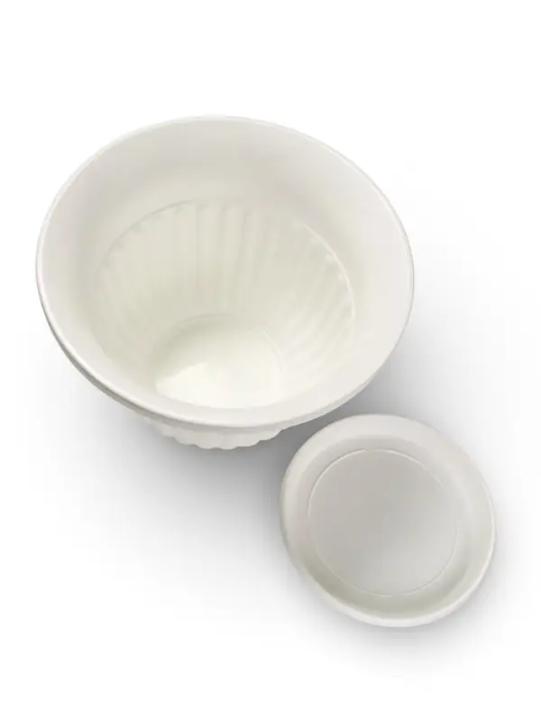 Горшок для цветов с поддоном &laquo;Лозанна&raquo;, 17 л, d=41 см, пластиковый, белый