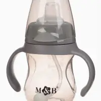 Поильник детский с мягким носиком M&B., 180 мл.
