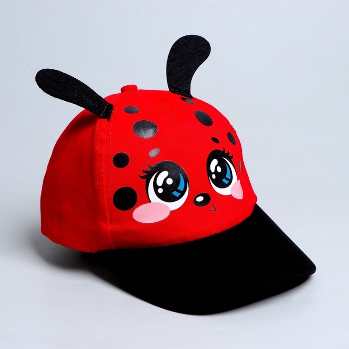 Детский набор «Божья коровка», рюкзак 21х25 см, кепка 52-56 см