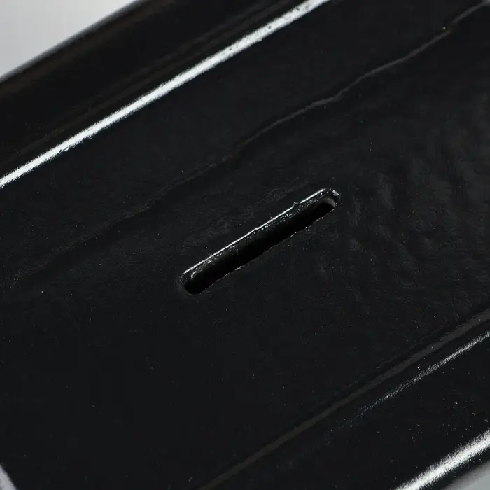 Копилка для денег &laquo;Сейф&raquo;, гипс, чёрный, 12&times;10&times;18 см