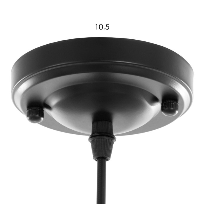 Светильник BayerLux "Куб" 1хЕ27 40Вт черный 25х25х53см