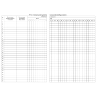 Журнал учета температурного режима холодильного оборудования КЖ 428