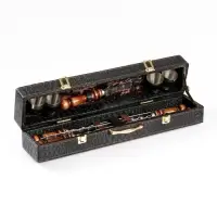 Набор с шампурами подарочный &laquo;Элит-XS&raquo; №13, в коробке из эко-кожи