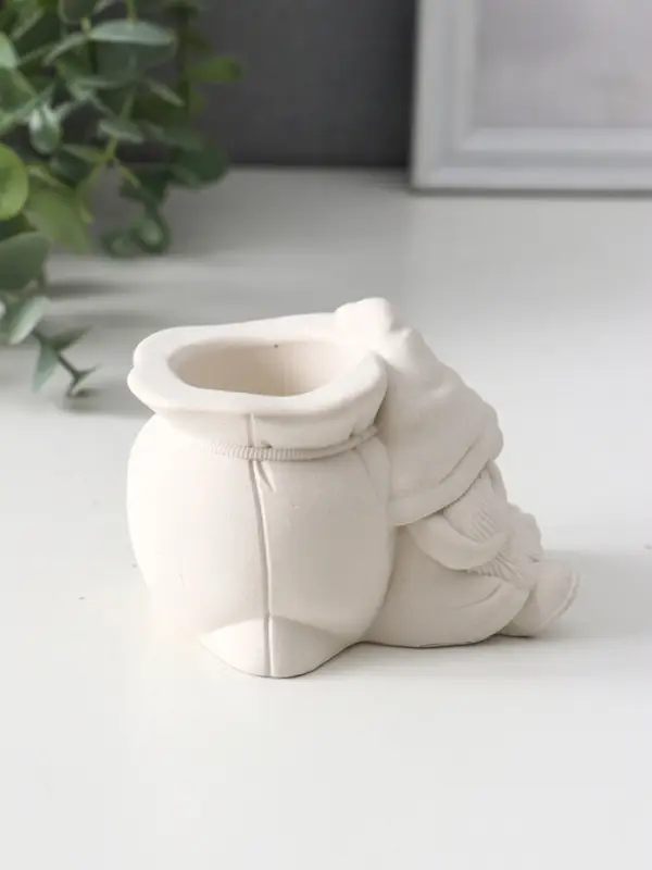 Фигура с подставка для мелочей «Гном с мешком», 6.5×9.5×6.5 см