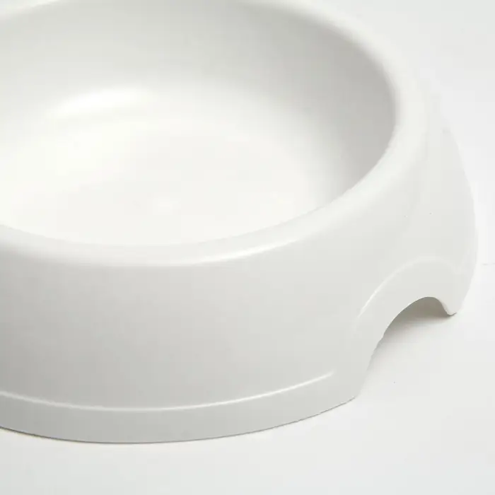 Миска для кошек и собак 14,5 х 3 см, 0,2 л, белая Миска для кошек и собак 14,5 х 3 см, 0,2 л, белая