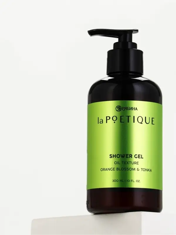 Гель для душа парфюмированный, аромат цветы апельсина и бобы тонка, 300 мл, laPOETIQUE