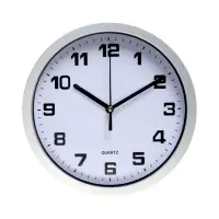 Часы настенные классические &laquo;Соломон&raquo;, бесшумные, плавный ход, d=19 см, циферблат d=17.5 см, белые