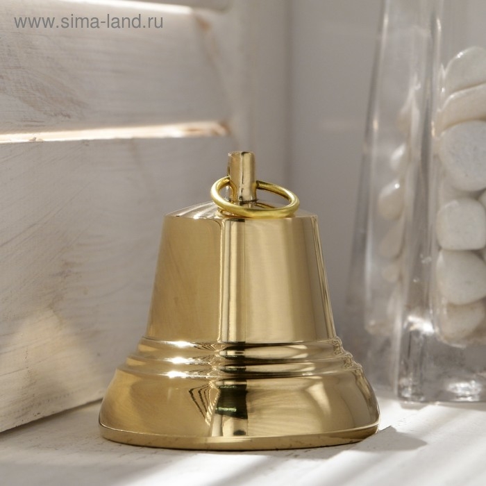 Колокольчик Валдайский №5, полированный, с ушком, d=53 мм Колокольчик Валдайский №5, полированный, с ушком, d=53 мм