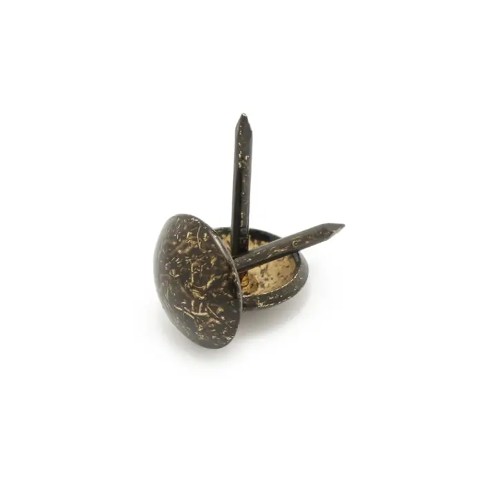 Гвозди ТУНДРА, декоративные, обивочные, 11×17 мм, античная бронза, 500 шт. Гвозди ТУНДРА, декоративные, обивочные, 11×17 мм, античная бронза, 500 шт.