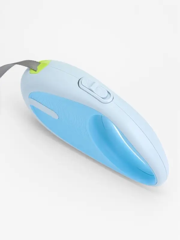 Рулетка - поводок для собак, лента 3 метра, голубая Рулетка - поводок для собак, лента 3 метра, голубая