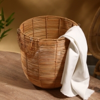 Корзина для белья, 31х31х31 см, ротанг