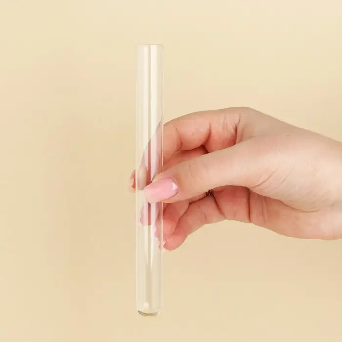 Ваза стеклянная для цветов, колба флористическая 15×1.5 см Ваза стеклянная для цветов, колба флористическая 15×1.5 см