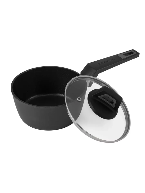 Ковш сотейник со стеклянной крышкой 16 см Graphit-16SP 1,6 л Ковш сотейник со стеклянной крышкой 16 см Graphit-16SP 1,6 л