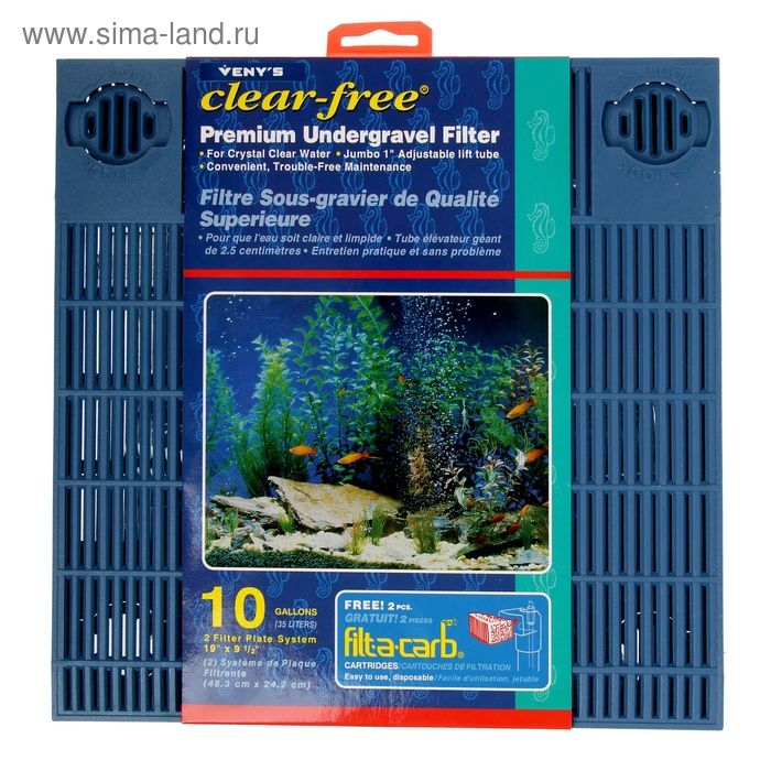 Донный фильтр, 48 х 24 см Донный фильтр, 48 х 24 см