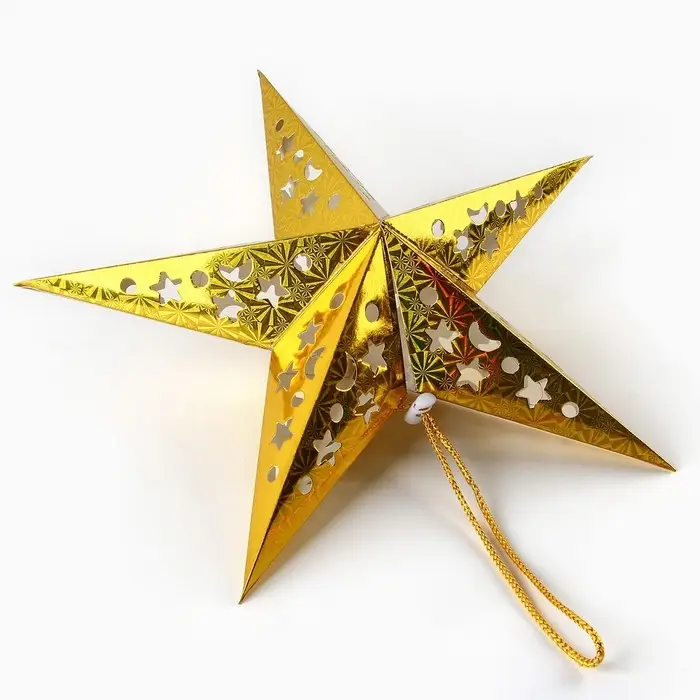 Звезда интерьерная с гирляндой модель G-13 Звезда интерьерная с гирляндой модель G-13 "Искры", 45 х 45 см