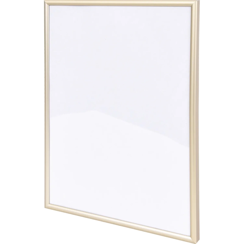 Рамка 210х297, золото, алюминевая.,  ПЭТ стекло, 2019_04_94_345