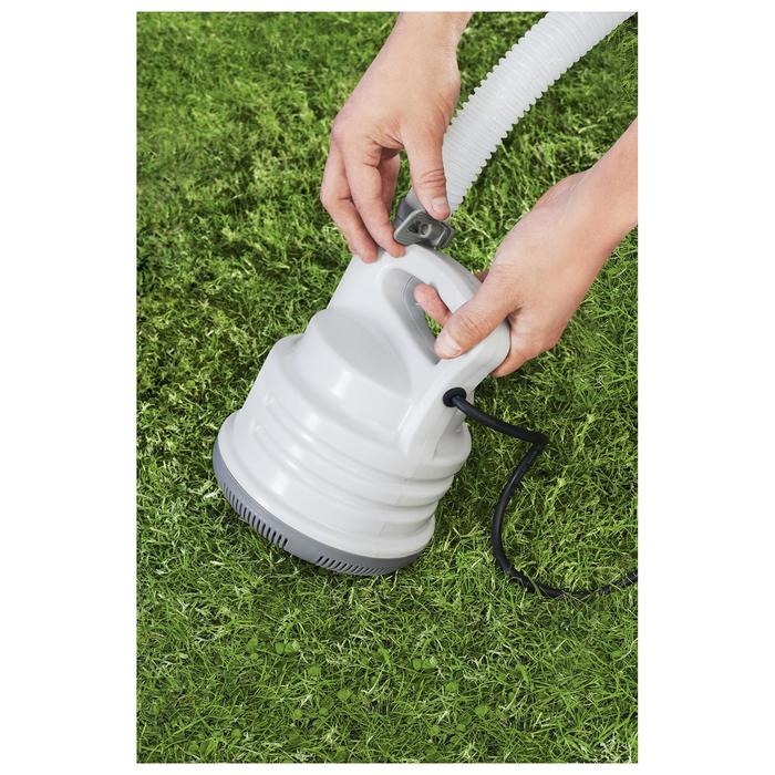 Дренажный насос, шланг 5 м, набор адаптеров 220-240В 80Вт, IPX8, 58230 Bestway Дренажный насос, шланг 5 м, набор адаптеров 220-240В 80Вт, IPX8, 58230 Bestway