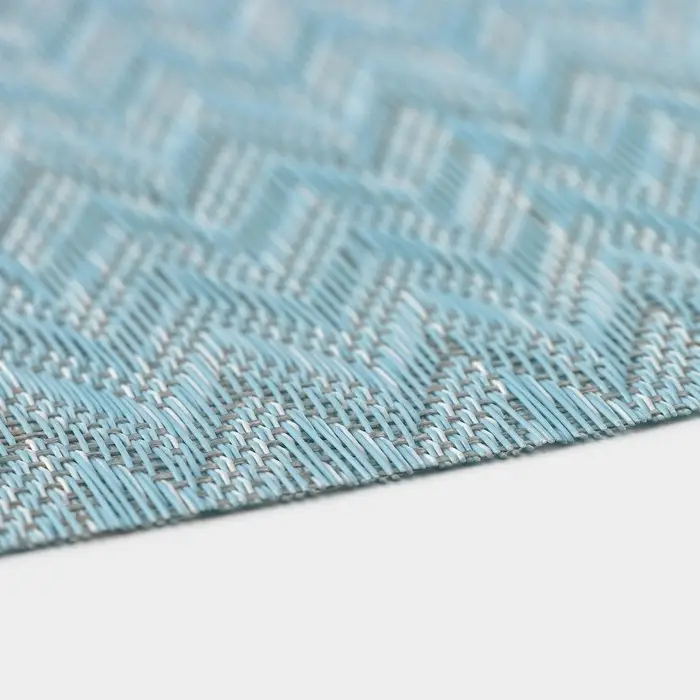 Салфетки сервировочные на стол Доляна, 4 шт., 45&times;30 см, голубые