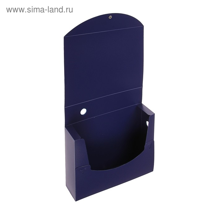 Короб архивный на кнопке А4 Calligrata, 70 мм, 800 мкм, разборный, синий Короб архивный на кнопке А4 Calligrata, 70 мм, 800 мкм, разборный, синий