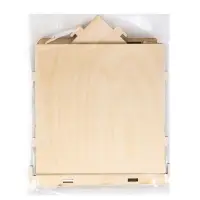 Кормушка для птиц дерево 18 x 16 x 15 см, Разобранная. "Лошадь"  Символ Года