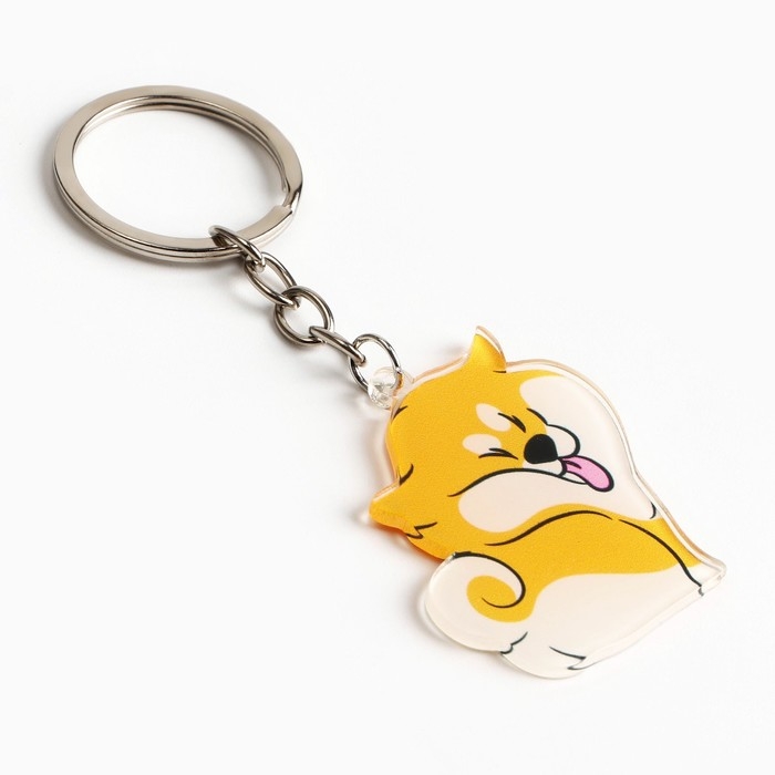 Брелок для ключей акриловый «Я не подарок», 9.7 х 4.3 см