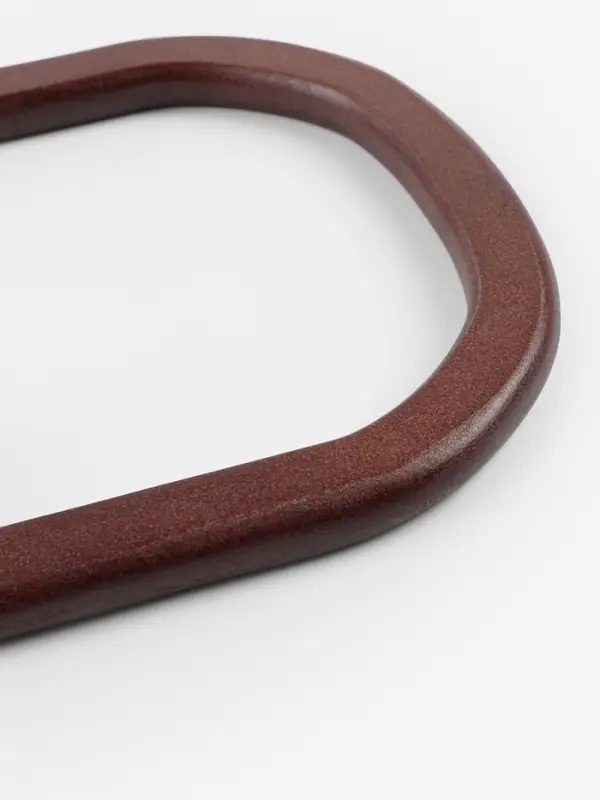 Ручки для сумки деревянные, 12&times;12.9 см, 2 шт., коричневые