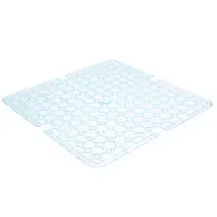 Коврик в раковину противоскользящий тм VETTA Кругляш, 27,5х27,5см, ПВХ, 4 цвета