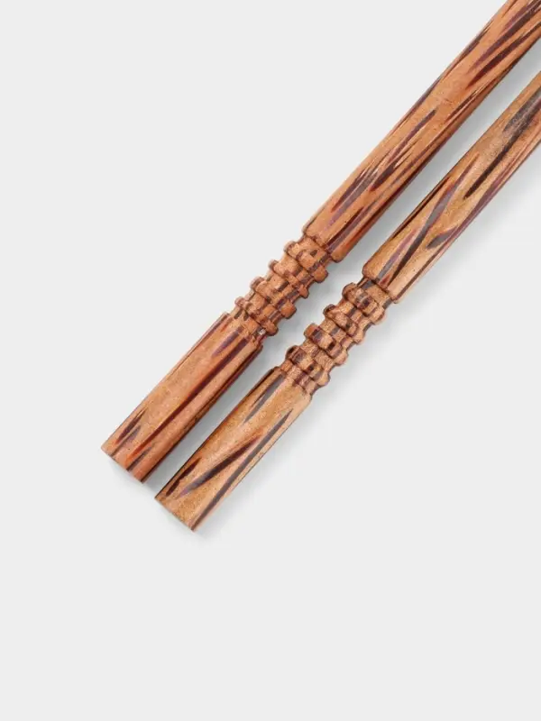 Палочки китайские &laquo;Трапеза&raquo;, 5 пар, 23&times;7.5&times;1.5 см, кокос