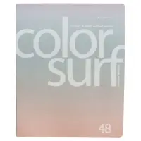Тетрадь 48 листов, в клетку, Color Surf, МИКС