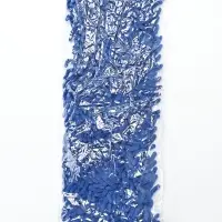 Насадка для плоской швабры &laquo;Доляна&raquo;, 42&times;12 см, 80 г, микрофибра букли, микс синего