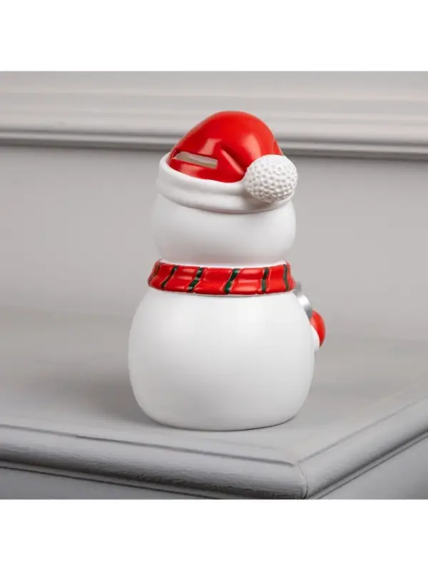 Светодиодная фигура &laquo;Снеговик&raquo; 9&times;20&times;9 см, пластик, от батареек LR44&times;3, свечение тёплое белое