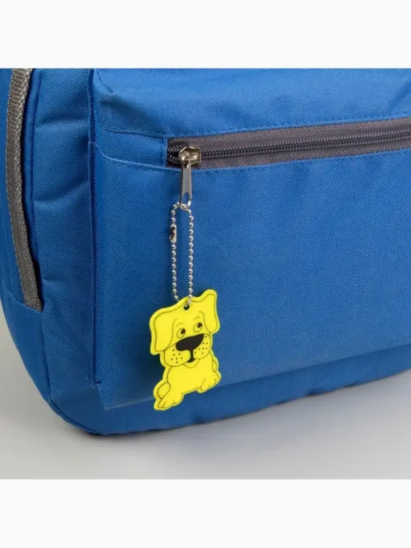 Светоотражающий элемент &laquo;Собака&raquo;, двусторонний, 6&times;3.5 см, МИКС