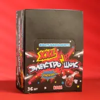 Конфета жевательная "Электрошок XXL" с ароматом колы, 25 г