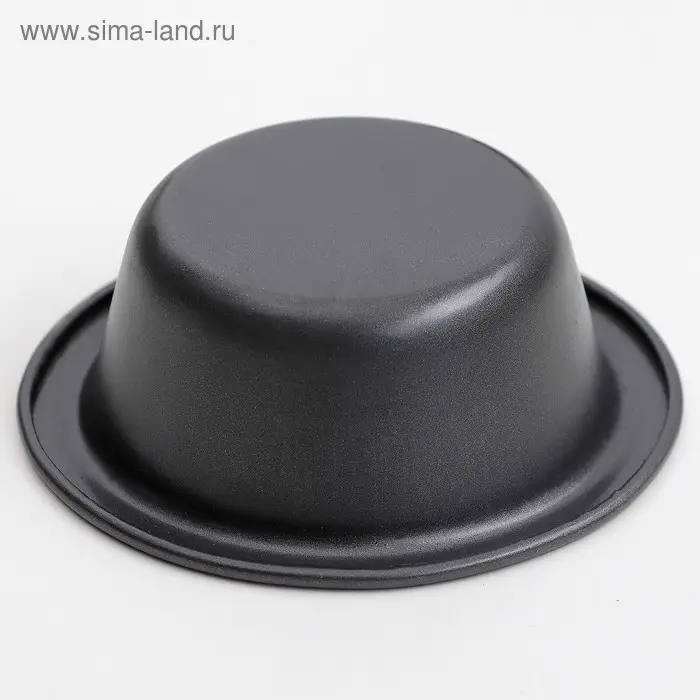 Форма для выпечки «Круг. Жаклин», 10×3,5 см, антипригарное покрытие, цвет чёрный Форма для выпечки «Круг. Жаклин», 10×3,5 см, антипригарное покрытие, цвет чёрный