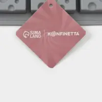 Форма для выпечки и муссовых десертов KONFINETTA &laquo;Сыр&raquo;, силикон, 20 ячеек (5&times;3 см), 30&times;17.5&times;1.9 см, серая