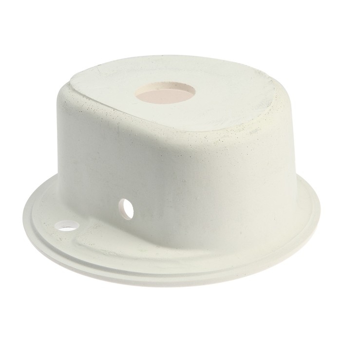 Мойка AGATA AG1C8, врезная, 450 х 190 мм, круглая, цвет белый Мойка AGATA AG1C8, врезная, 450 х 190 мм, круглая, цвет белый