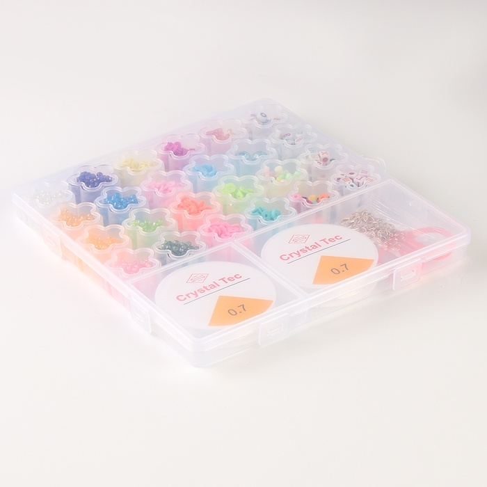 Набор для творчества «Украшение из бусин. Цветы» Набор для творчества «Украшение из бусин. Цветы»