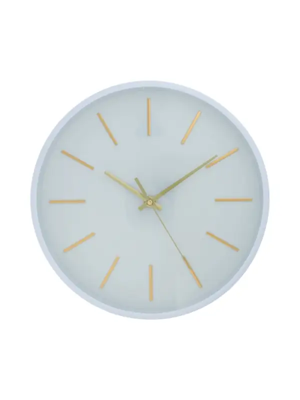 Часы настенные интерьерные &laquo;Терапо&raquo;, плавный ход, d=27.5 см, АА, белые