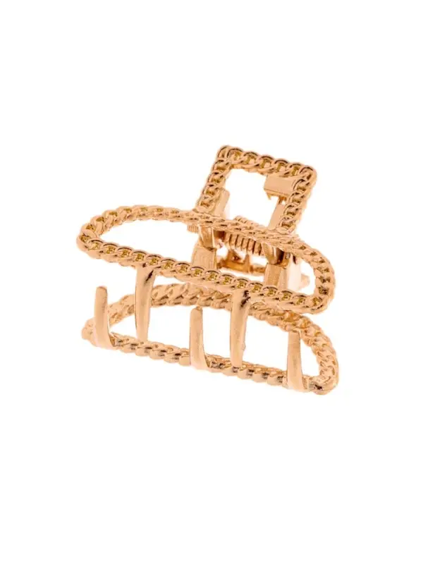 Крабик для волос &laquo;Эмма&raquo;, дуга, 2.5 см, золотистый