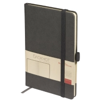 Блокнот А5 80л Bruno Visconti CITY на резинке серый 3-698/07