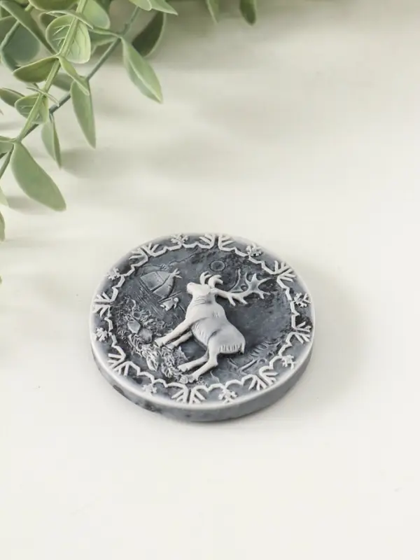 Магнит Магнит "Северный олень (барельеф)"