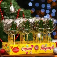 Карамель на палочке "Сказка", зёленая, 30 г Карамель на палочке "Сказка", зёленая, 30 г