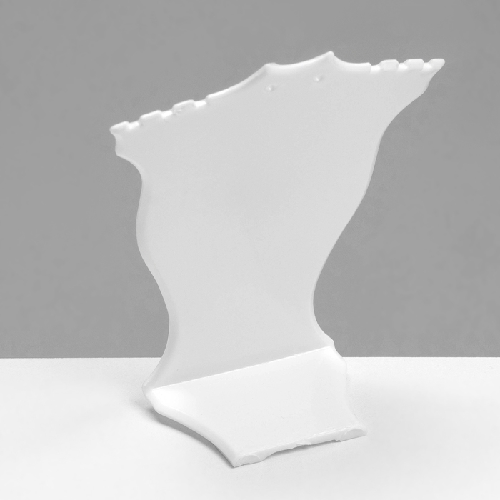 Подставка под кулоны Queen fair, цепи, серьги 10×4,3×12 см, цвет белый Подставка под кулоны Queen fair, цепи, серьги 10×4,3×12 см, цвет белый