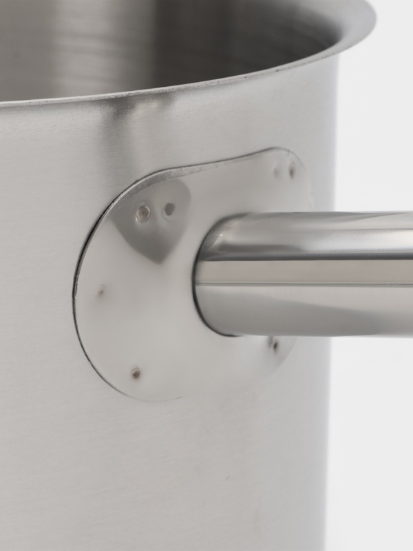 Ковш 4 л, d=20, h=12,5 см, с крышкой, толщина стенки 0,8 мм, индукция, две ручки Ковш 4 л, d=20, h=12,5 см, с крышкой, толщина стенки 0,8 мм, индукция, две ручки