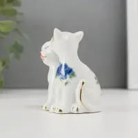 Фигурка керамика &laquo;2 киски неженки&raquo;, 7.5&times;6 см